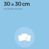 Muslin Washcloths — 3-Pack: size and details